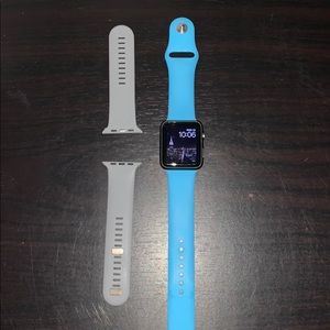 Generation one Apple Watch plus extra band.